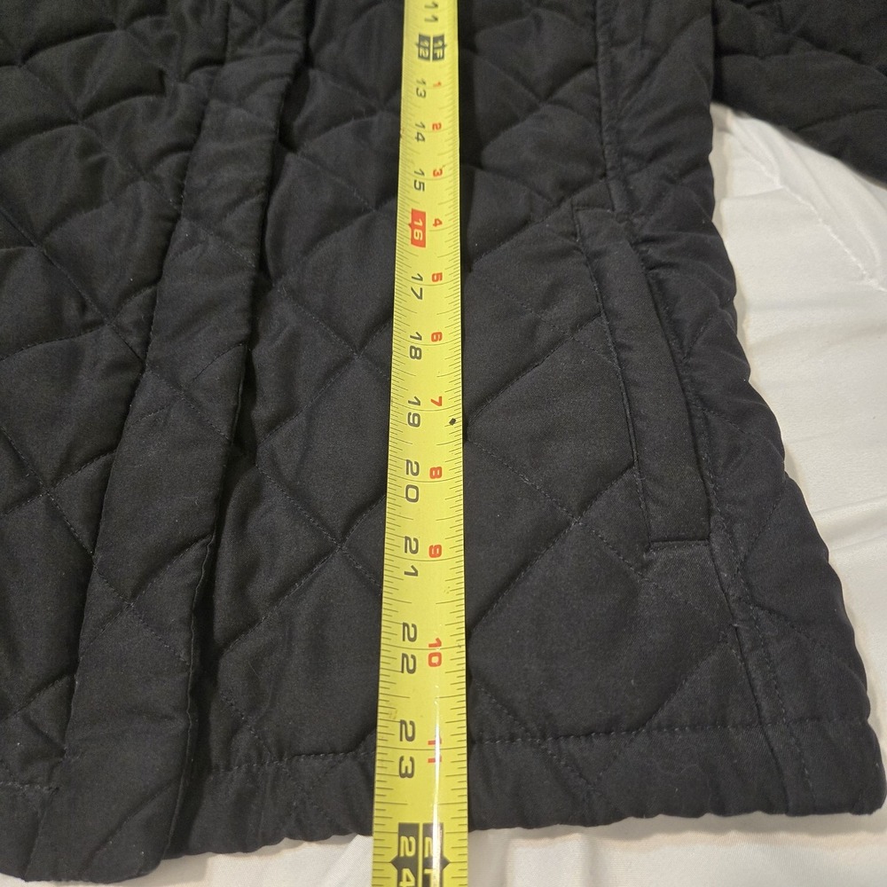 Lauren Ralph Lauren Women's Black Quilted Light Padded Full Zip Jacket Sz Small - Picture 4 of 9
